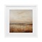 Stupell Industries Calm Abstract Landscape Neutrals Black Framed Print Under Glass, design by Creative Studio